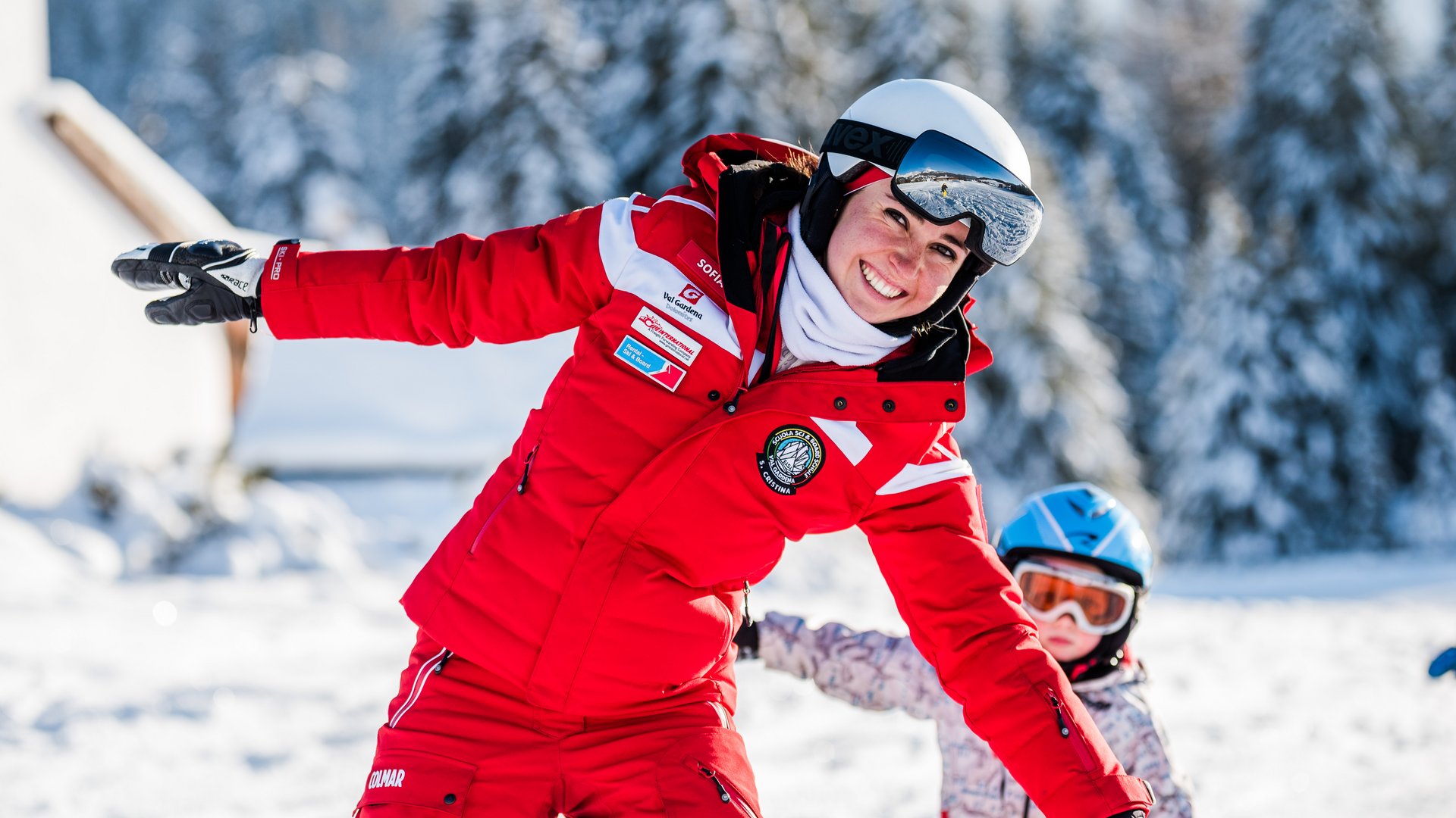 Winterliche Gefühle in unserem Hotel bei Sasslong