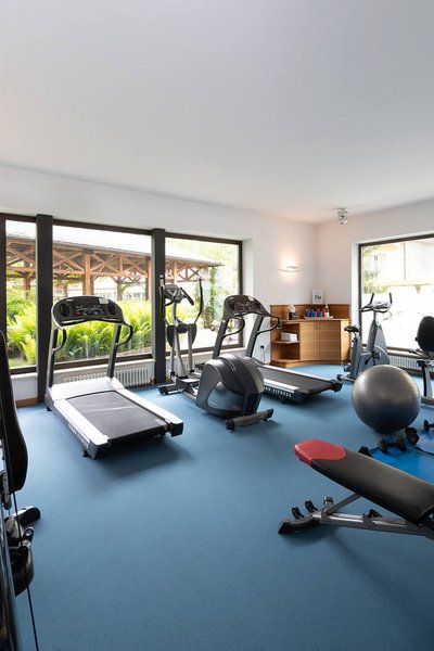 All sports at our hotel with gym in Val Gardena!